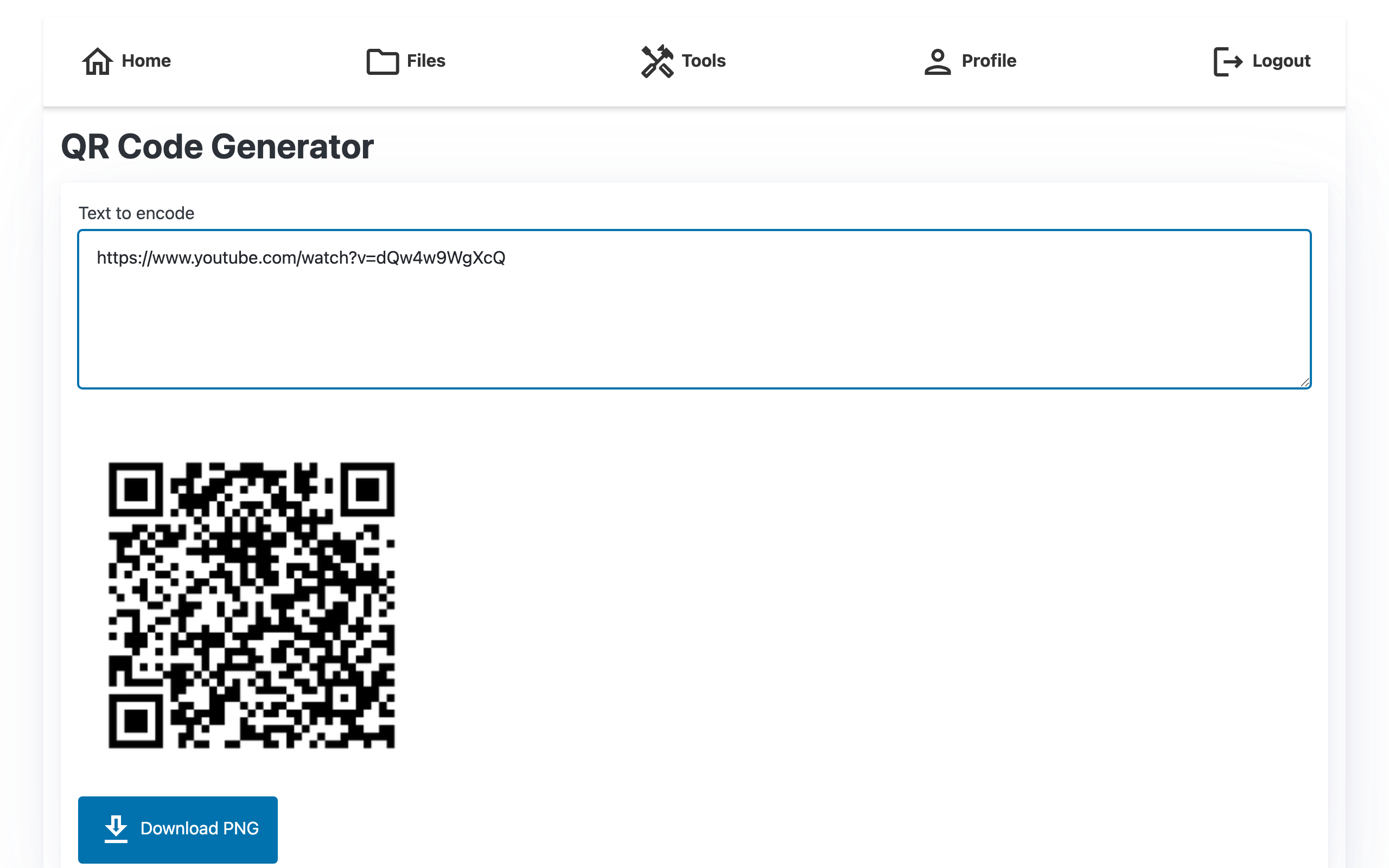 QR Code Generator